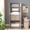 Manhattan Comfort Lee Wardrobe Closet 1.0 in Rustic Grey WC001-GY - alternate 9